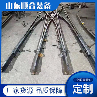 厂家定制矿用单开道岔DK624 各种规格单开道岔