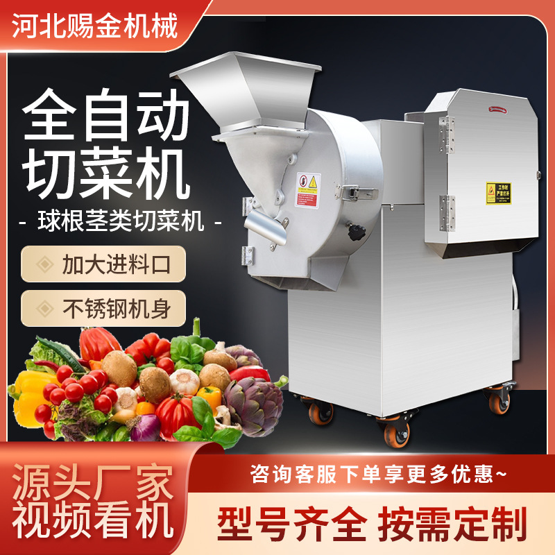 商用切菜机香菇切块机萝卜土豆切丁机切丝机柠檬西红柿红薯切片机