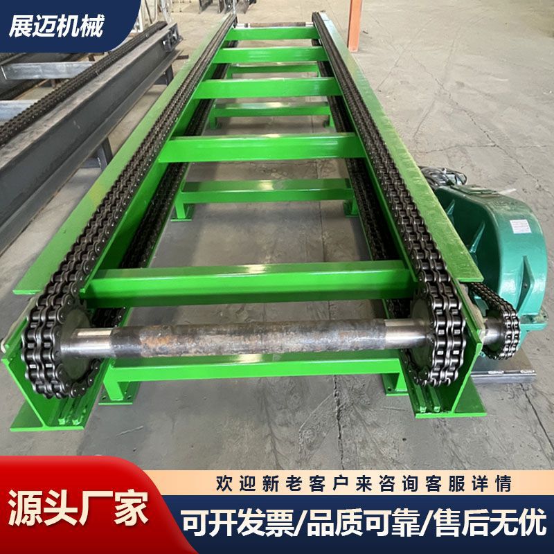 链条输送机木箱输送线双排链传送机托盘重型链板输送带网链输送机
