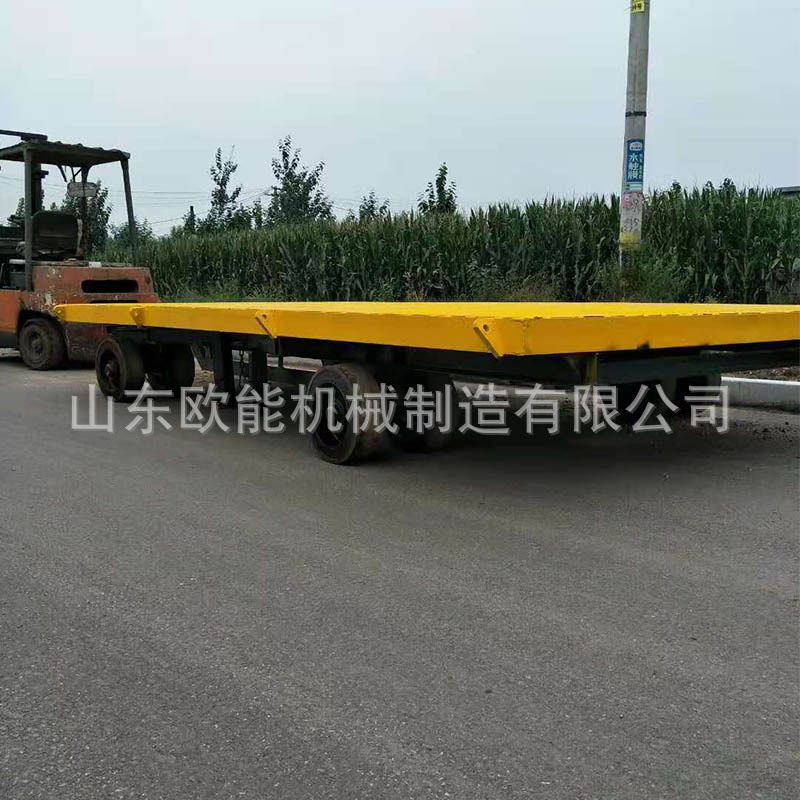 平板周转牵引车四轮车重型围栏农用车转向车间工具车其他运输图片