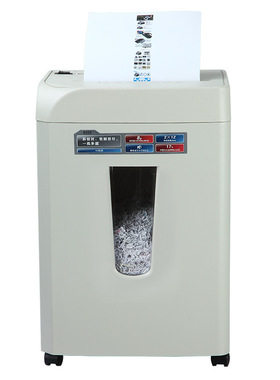齐心 S333 强力保密型碎纸机 2×12mm/8张纸/17L/单入口/拆信封/