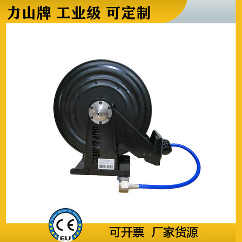 高压水管卷管盘30m橡胶管弹簧工业气管高压冲洗力山高温盘管器