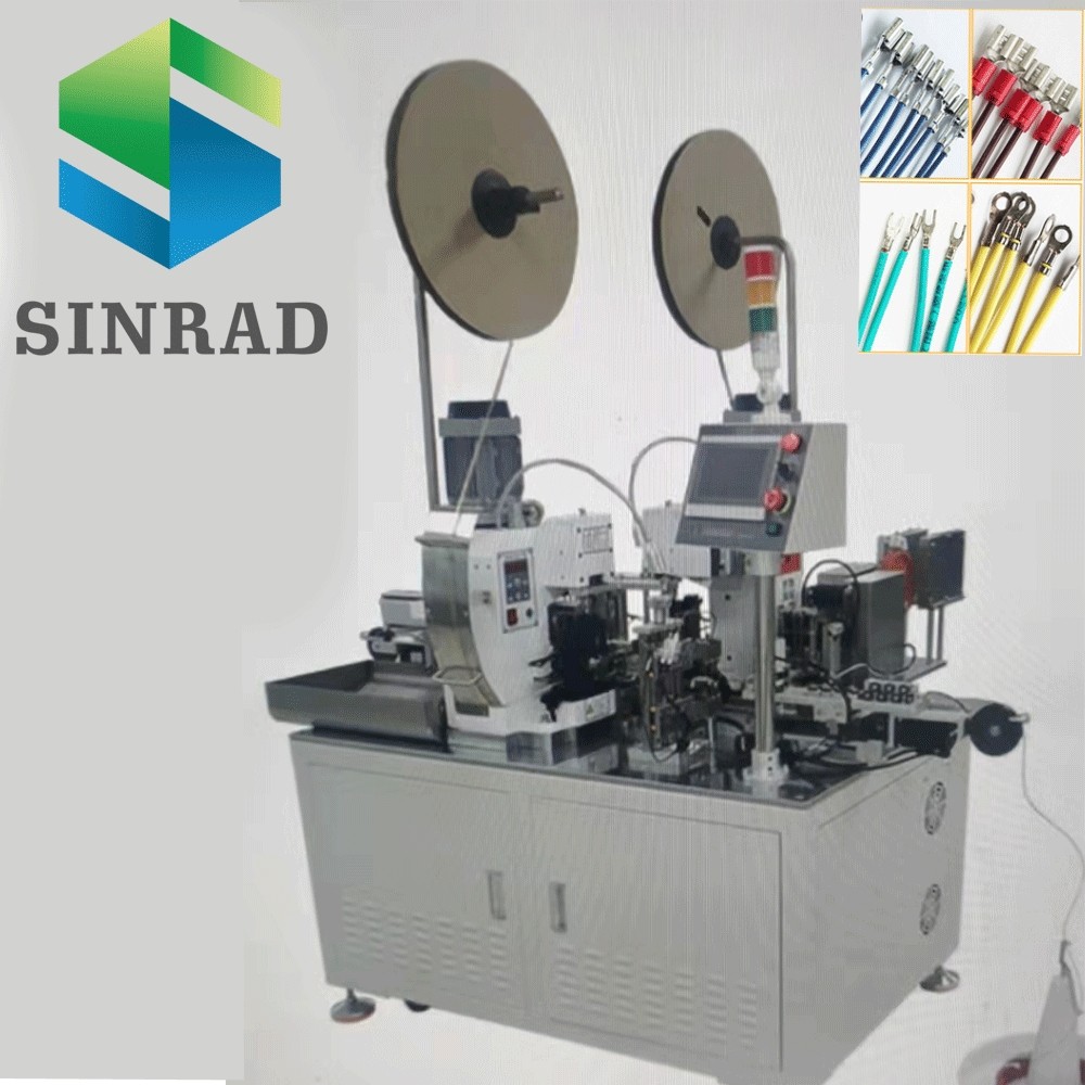 鑫瑞德双头压接机 全自动引出裁线剥皮静音排线双端烫线端子机,机械设备,其他机械设备,淘宝优惠券,粉丝福利购,淘宝优惠卷