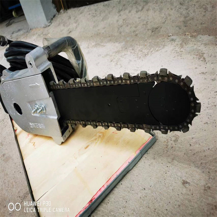 矿用电动割煤机煤电锯ZGS-450型金刚石链锯软煤软石头切割