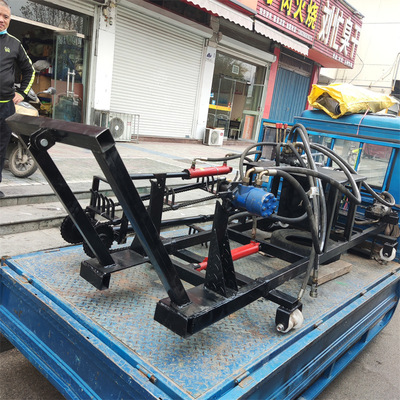 QS240内燃液压式铁路边坡收渣机 边坡耙渣机 铁路边坡整修机