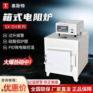 DII系列灰化实验箱马弗炉实验室高温箱式 天津泰斯特SX 电阻炉