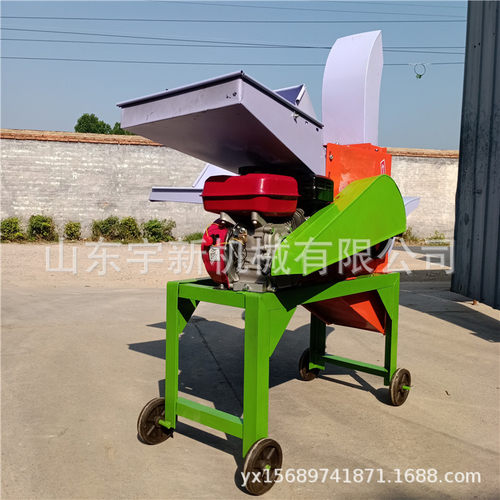 苜蓿草铡草机青贮秸秆揉丝机干湿两用铡草粉碎机