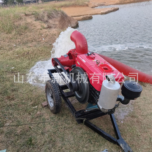 混流泵排涝泵操作简单大流量抽水泵农用灌溉浇地离心泵