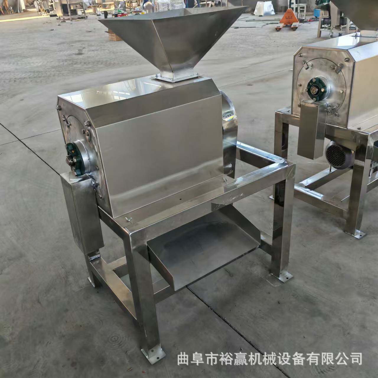 柿子柠檬工业打泥机 黄姜破碎打浆设备 大型不锈钢芒果去核打浆机