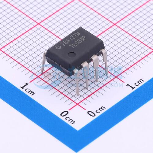 FET输入运放 TL081IP PDIP-8 单路 5.25MHz 原装