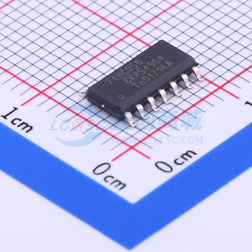 反相器 74HC05D,118 SOIC-14 原装正品 电子元器件