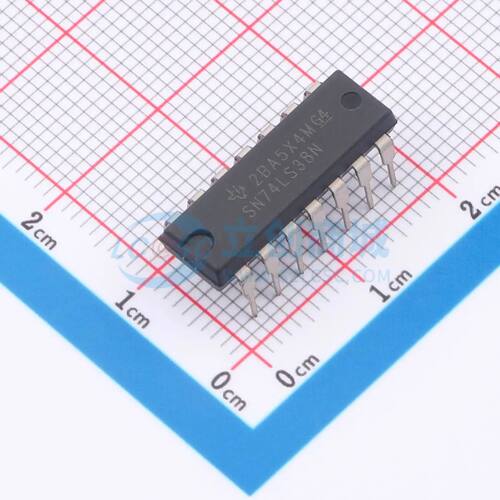 逻辑门 SN74LS38N PDIP-14 4.75V~5.25V原装正品