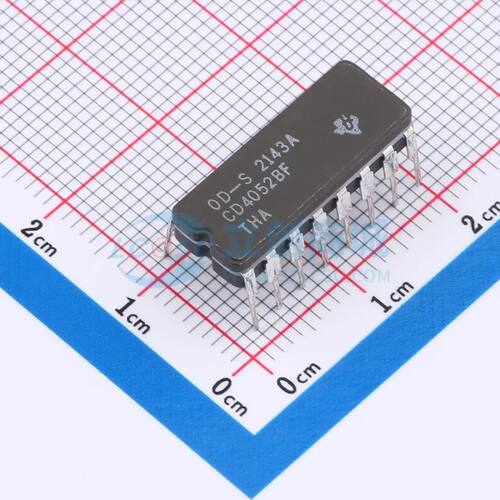 模拟开关/多路复用器 CD4052BF CDIP-16