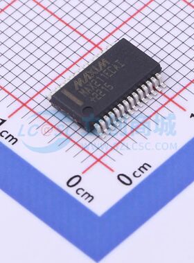 RS232芯片 MAX211ECAI+ SSOP-28-208mil 收发器