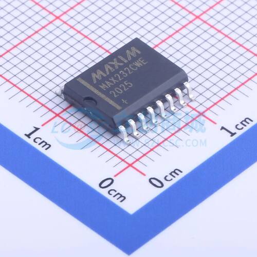 RS232芯片 MAX232CWE+T SO-16-300mil 收发器