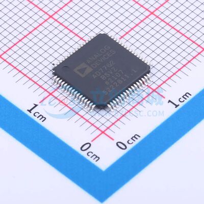 模数转换芯片ADC AD7762BSVZ TQFP-64-EP(10x10) 原装