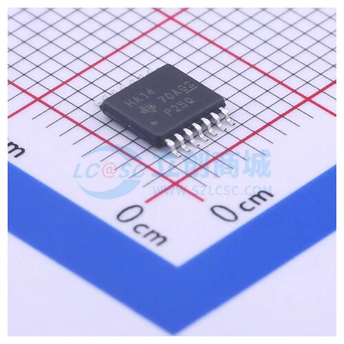 反相器 SN74AHC14PWR TSSOP-14 施密特触发器 原装正品