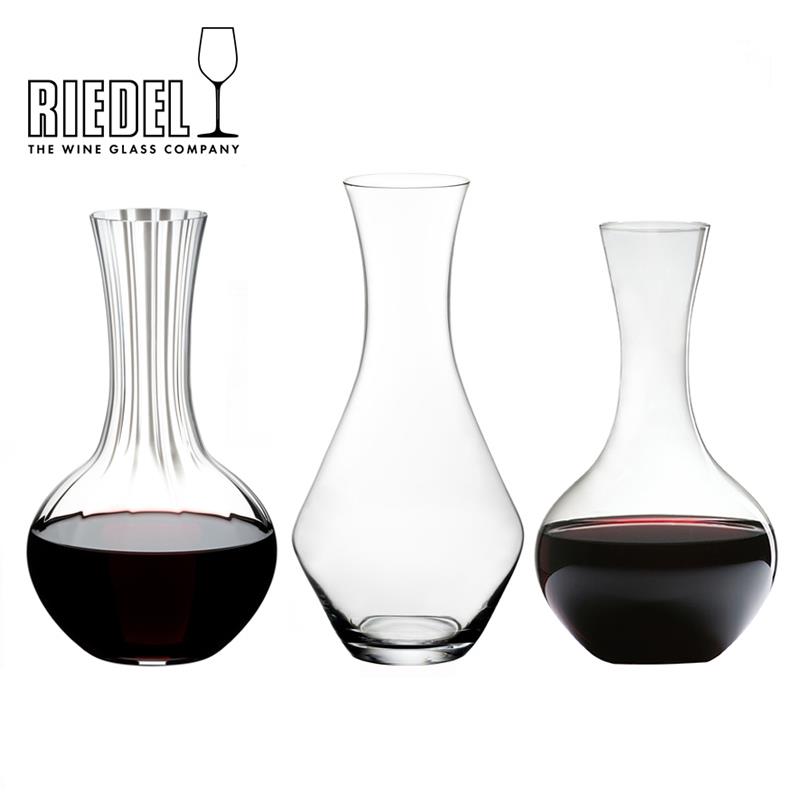 奥地利醴铎riedel 梅洛型MERLOT 西拉型水晶玻璃醒酒器壶分酒器