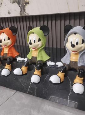 米奇坐姿公仔摆件客厅电视柜酒柜玄关装饰品乔迁新居礼品开 业礼