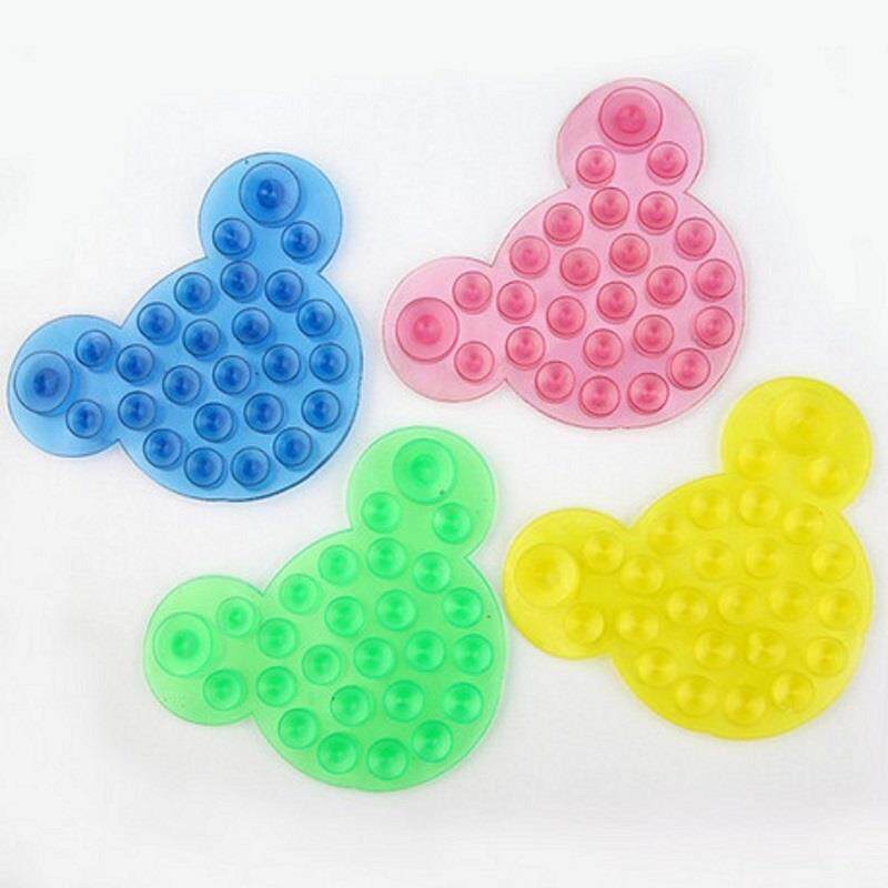 吸盘双面太空贴魔力吸魔鬼贴物器玻璃门防撞贴动物儿童浴缸防滑垫