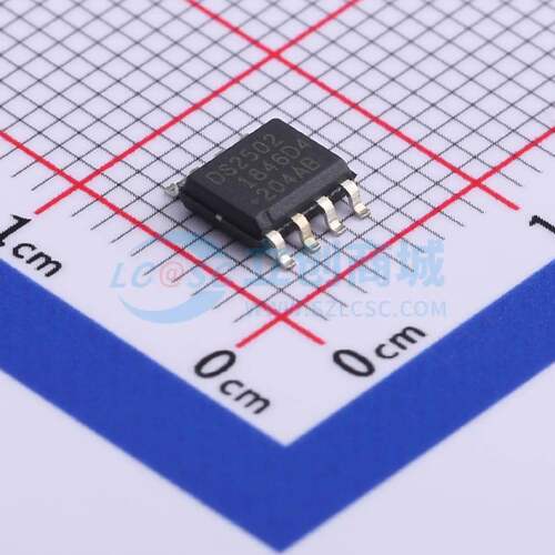 非易失性存储器(ROM) DS2502S+T&R SOIC-8 原装正品