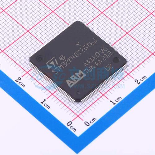 原装 单片机(MCU/MPU/SOC) STM32F407ZGT6J LQFP-144(20x20)