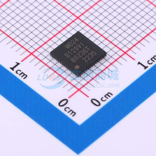 无线收发芯片 EFR32MG24B120F1536IM48-B QFN-48(6x6) 原装正品