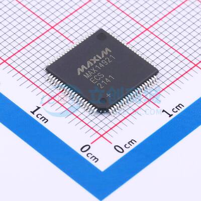 电池管理 MAX14921ECS+T TQFP-80(12x12) 原装正品