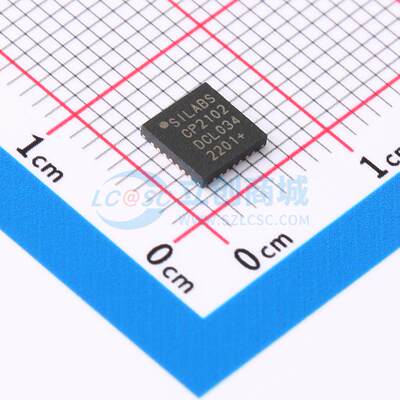 USB转换芯片 CP2102-GM QFN-28-EP(5x5) 原装正品