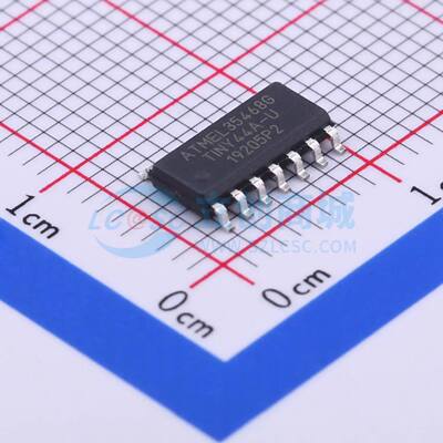 单片机(MCU/MPU/SOC) ATTINY44A-SSU SOIC-14 原装正品