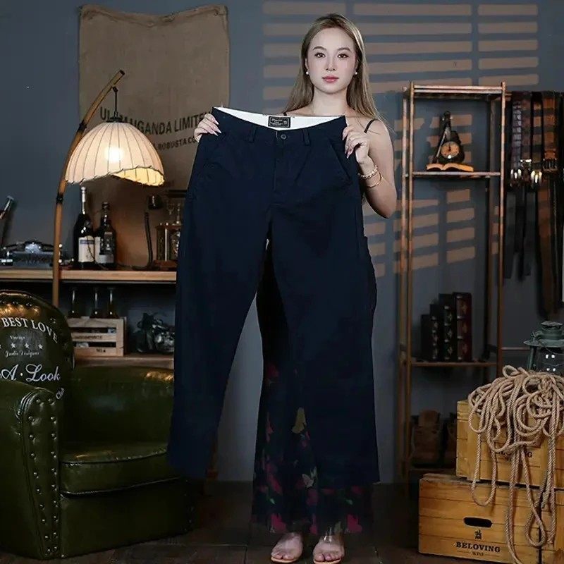 LHMN轻奢男装秋季男士休闲裤直筒宽松复古秋冬商务休闲V长裤时长,男装,休闲裤,淘宝优惠券,粉丝福利购,淘宝优惠卷