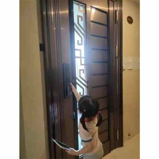 304不锈钢单门韩式 新款 门家用安全入户门农村别墅进户大门防盗门