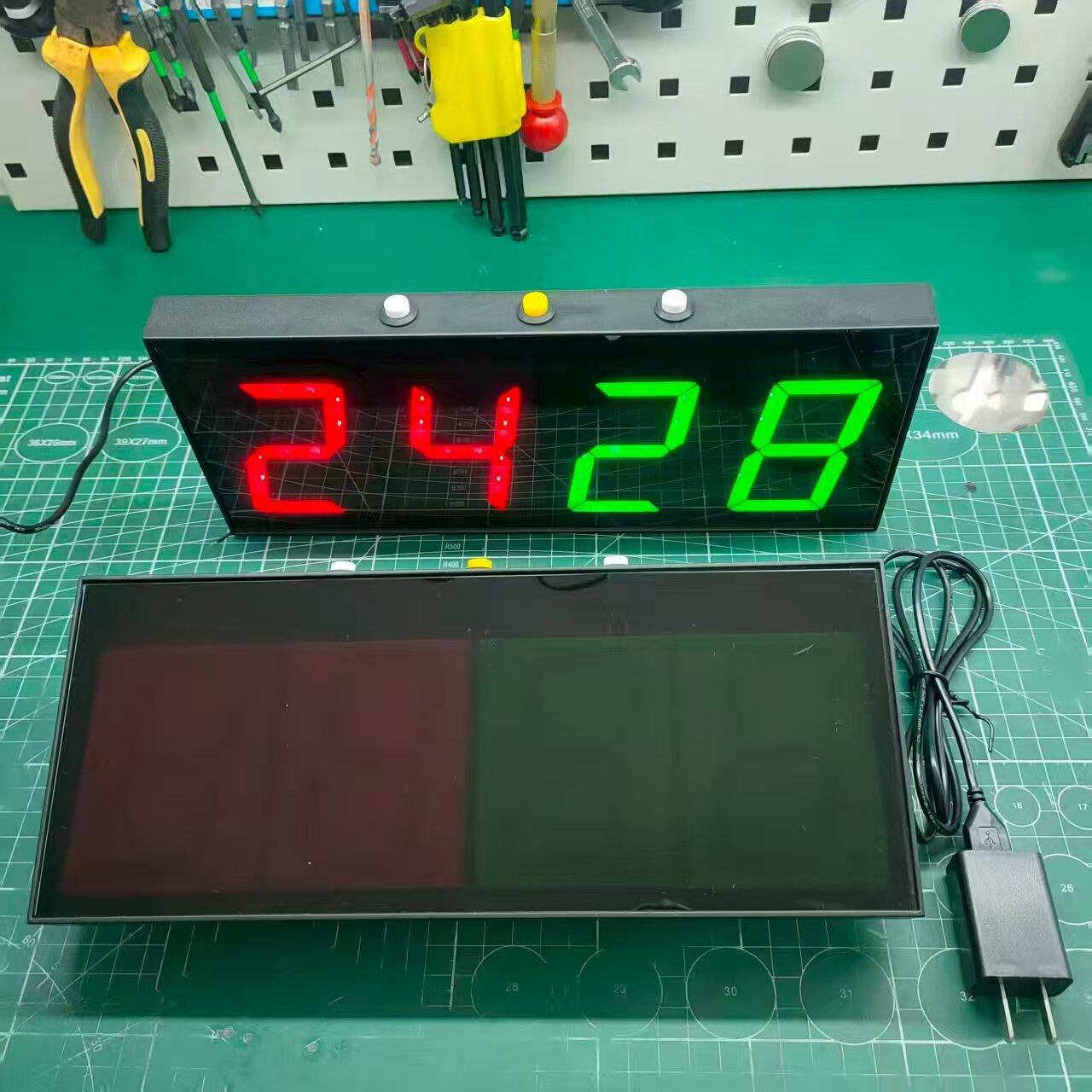 桌球计分牌台球电子记分器篮球乒乓球比赛计分牌无线比赛电子计数