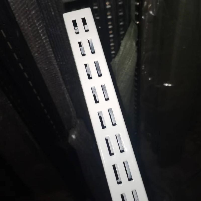 四方AA柱冲孔方管圆管服装道具AA柱加厚单排双排A柱单面对面冲孔