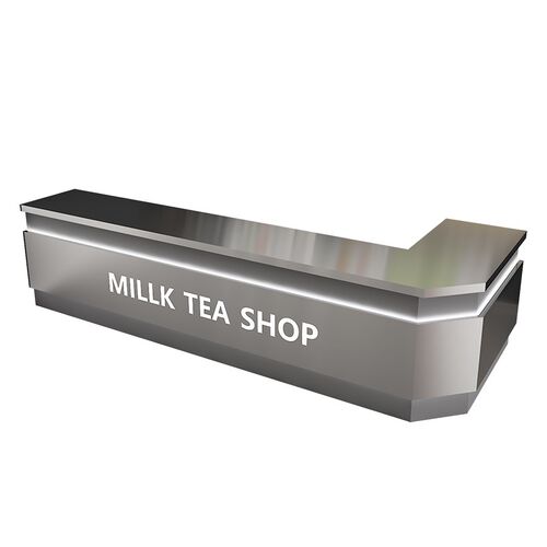 不锈钢奶茶店吧台桌台球厅前台接待台咖啡店餐厅汉堡蛋糕店收银台