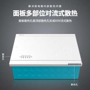 蒙斯朗改造弱电箱暗装多媒体箱室内光纤信息箱家用集线箱家庭工程