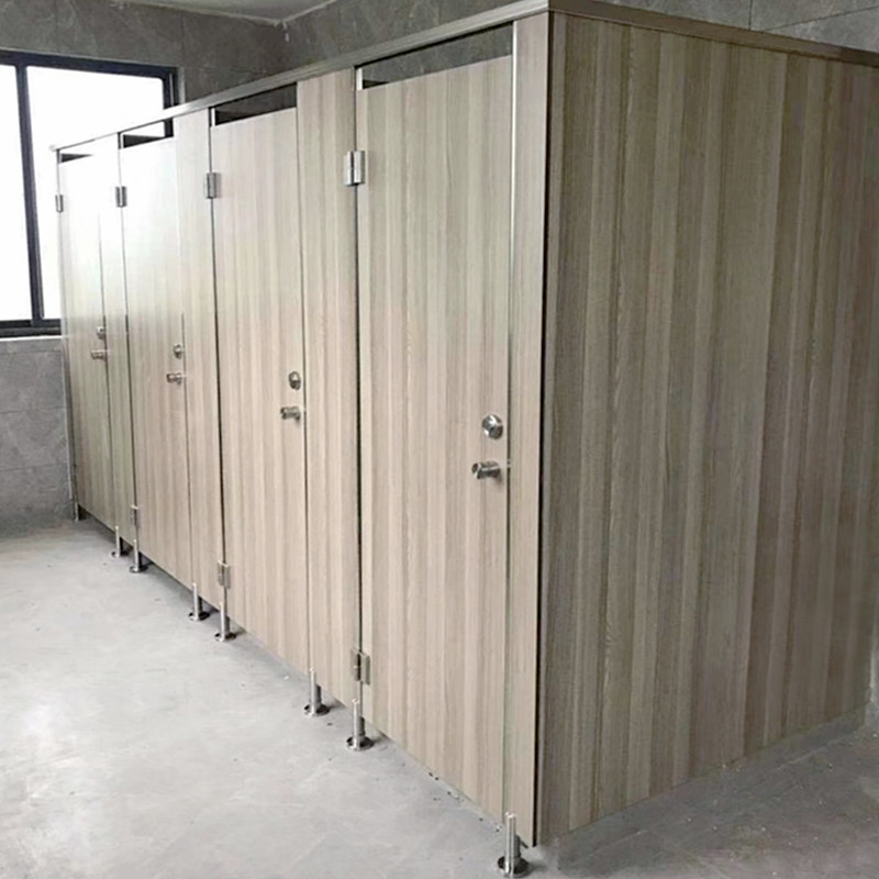 公共厕所隔断防水抗倍特板淋浴房简易自装经济实惠型卫生间隔墙门