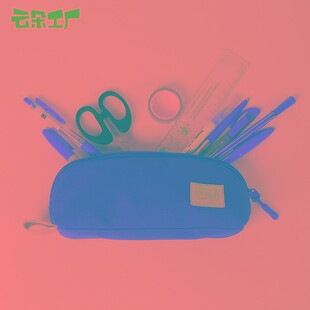 版 云朵笔袋简约经典 文M具袋学生日系多色大容量 2021新款 云朵工厂