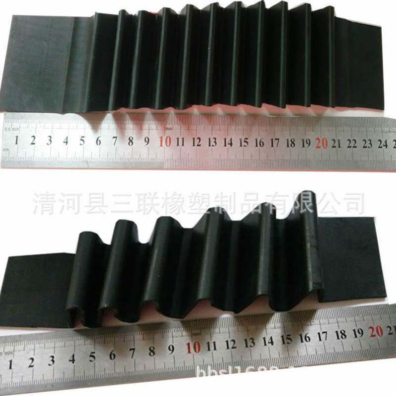幕墙伸缩缝胶条沉降缝 桥梁变形缝 建G筑防水胶条 W型风琴板胶条