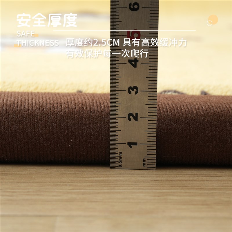 玉桂狗儿童地毯卧室床边毯卡通可爱女孩房间床前防摔加厚长条地垫