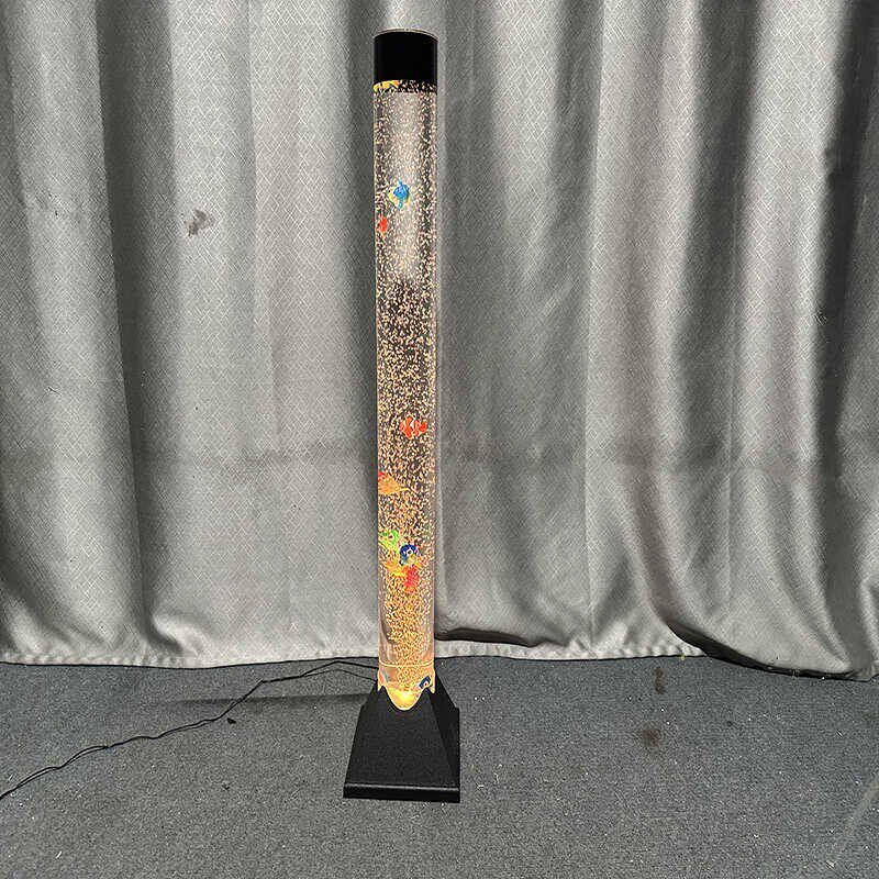 亚克力卧室新居墙摆件气泡水族婚庆路引水柱管室内形象装饰客厅