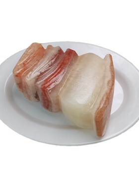 天然肉石腊肉石五花肉石奇石摆件客厅玄关酒柜装饰送礼