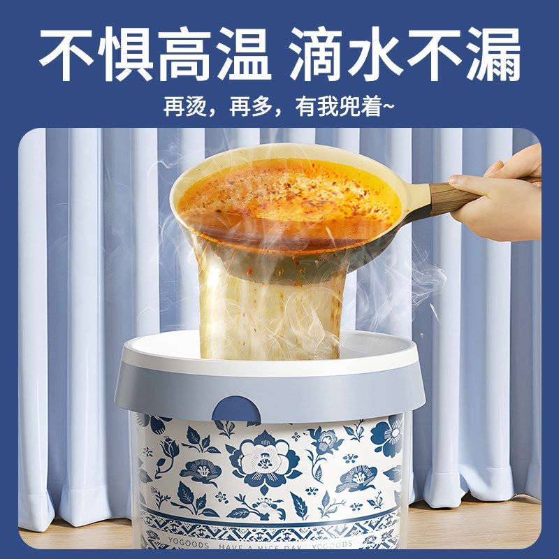 垃圾袋家用加厚免撕抽绳手提式厨房专用加大特厚超厚厨余袋清洁袋