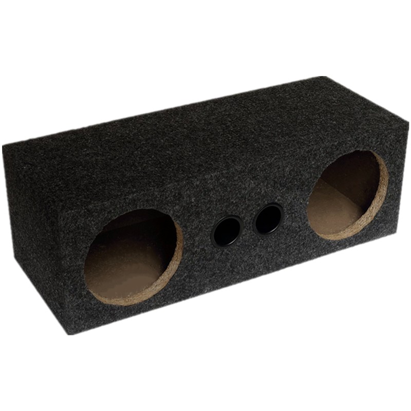 汽车音箱6.5寸双喇叭箱体家用试音箱木箱空箱车载喇叭连体箱