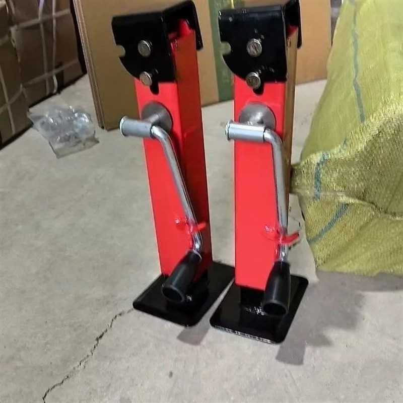 手摇折叠拖车托车手摇式起u重千斤顶工具专用支架方便支腿坚固耐