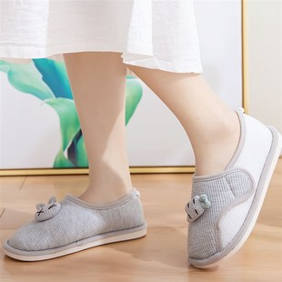 孕产妇产后防滑厚底春秋居家拖鞋 月子鞋 可爱软底包跟 夏季 女 薄款
