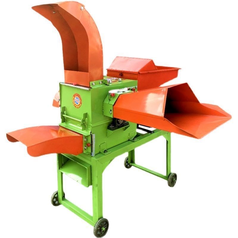 24-3a0型多功能铡揉粉4-5刀盘家用电动干湿两用玉米秸秆铡草粉碎