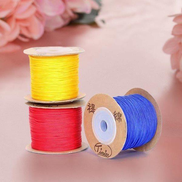 禔绵72号玉线 台湾原装0.7mm无弹力串珠编织线穿珠绳子手绳文玩绳,饰品/流行首饰/时尚饰品新,绳,淘宝优惠券,粉丝福利购,淘宝优惠卷