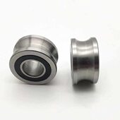 外径带槽轴承滚轮U型轮 U型导向轮 过线调直轴承尺寸内15外35高18