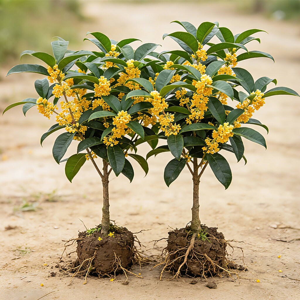 桂花树苗盆栽四季桂金桂浓香型花卉四季花开室内庭院地栽好养绿植